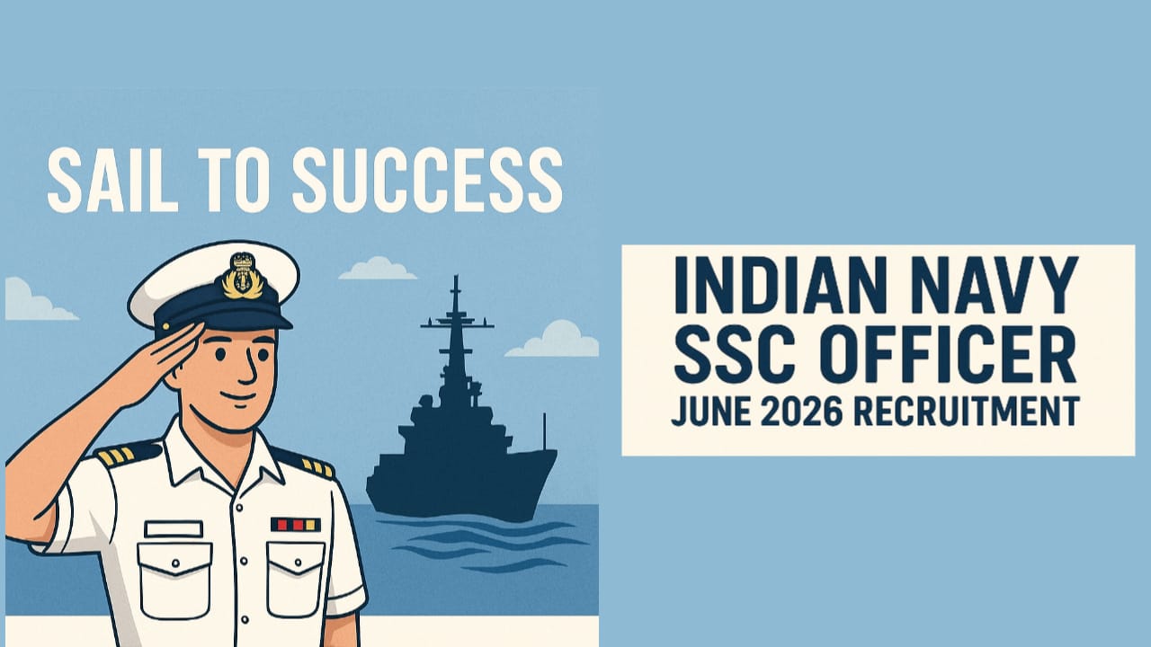 Indian Navy SSC Officer June 2026 Recruitment