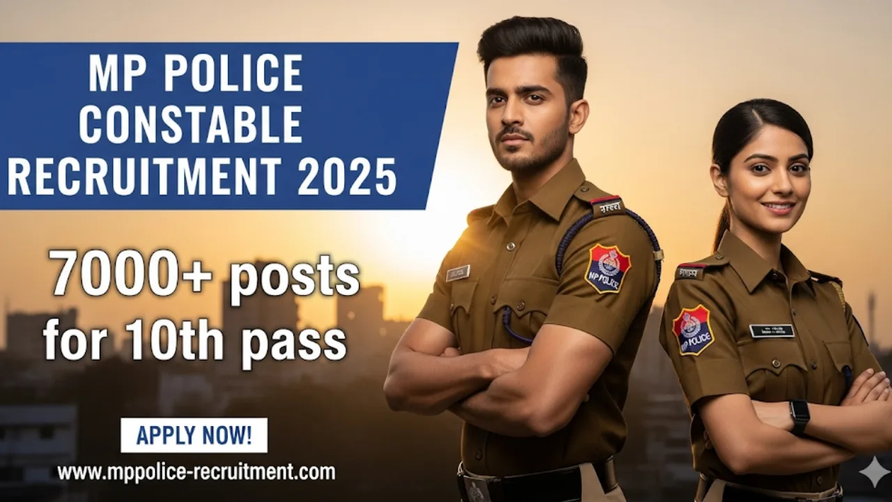 MP Police Constable Recruitment 2025