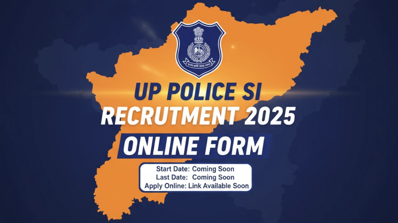 UP Police SI Recruitment 2025